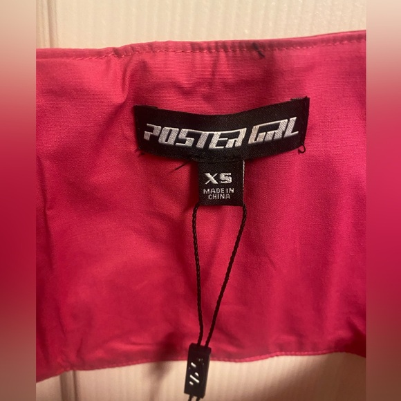 Pink Metallic Under bust top bralette 2of 2 - Picture 2 of 3